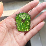 Bad Puggy Superbowl Halftime Bush Hard Enamel Pin