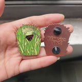 Bad Puggy Superbowl Halftime Bush Hard Enamel Pin