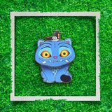 KPop Demon Hunters Derpy Double Layer Moving Enamel Pin