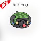 Pug Vinyl Stickers