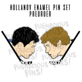 Heated Rivalry Hard Enamel Pin Set - PREORDER