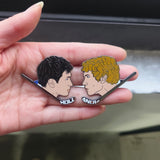 Heated Rivalry Hard Enamel Pin Set