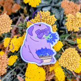 Lavender Pug Air Freshener