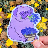 Lavender Pug Air Freshener