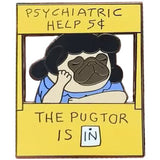 Pugcy Peanuts Hard Enamel Pin