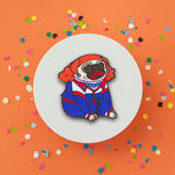 Weapons Pugladys Hard Enamel Pin