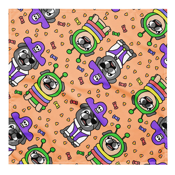 Pug Hotel Pug-O-Ween Pet Bandana
