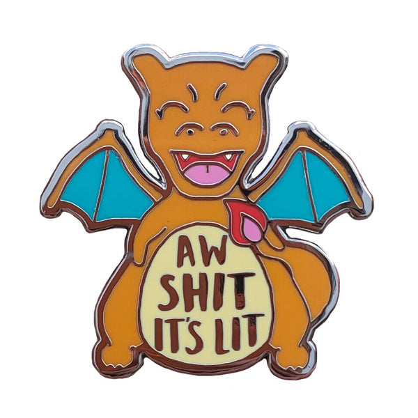 Charizard PokeMood Hard Enamel Pin