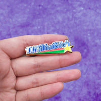 100% That Bitch Hard Enamel Pin