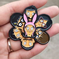 Bob's Burgers Spinning Enamel Pin