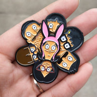 Bob's Burgers Spinning Enamel Pin