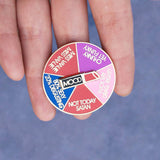 RuPaul Drag Mood Spinning Pin