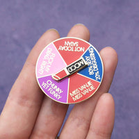 RuPaul Drag Mood Spinning Pin