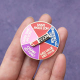 RuPaul Drag Mood Spinning Pin