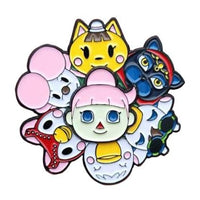 Animal Crossing Spinning Pin Girls Edition