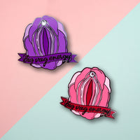 Big Vag Energy Hard Enamel Pin