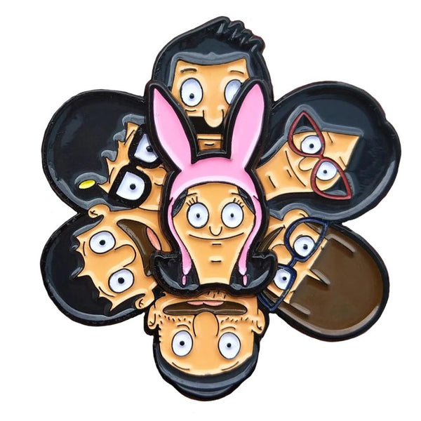 Bob's Burgers Spinning Enamel Pin