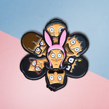 Bob's Burgers Spinning Enamel Pin
