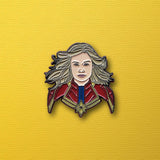 Captain Marvel Enamel Pin