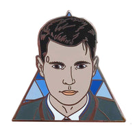 Detroit Become Human Connor Hard Enamel Pin