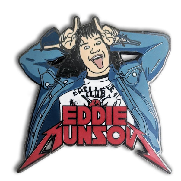 Stranger Things Eddie Munson Guitar Enamel Pin - BoxLunch