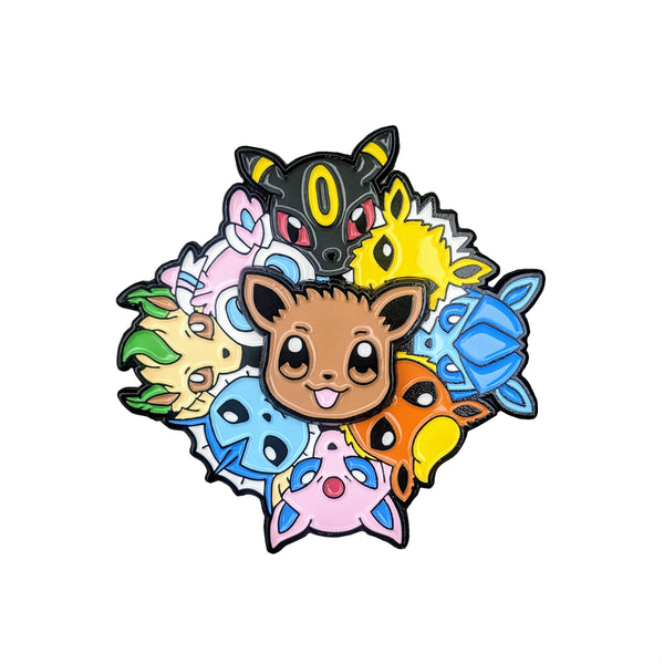 Pokemon Eeveelutions Spinning Enamel Pin – Pugnacious Pins