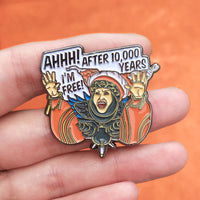 Rita Repulsa Mighty Morphin Power Rangers Enamel Pin