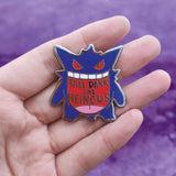 Gengar PokeMood Hard Enamel Pin