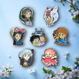 Girls Of Ghibli Enamel Pin Set