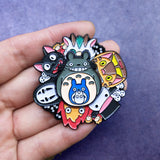 Ghibli Spinning Enamel Pin