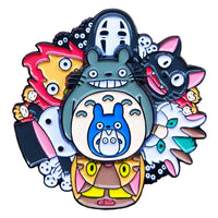 Ghibli Spinning Enamel Pin
