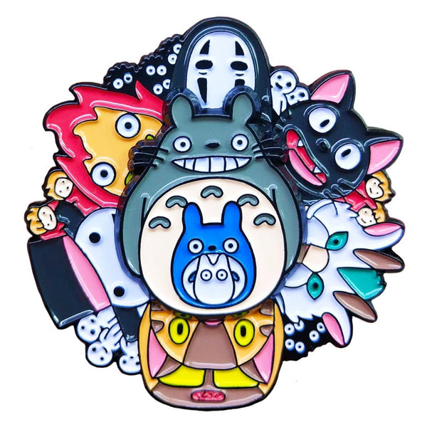 Ghibli Spinning Enamel Pin