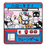 Hello Kitty Moving Crane Game Hard Enamel Pin