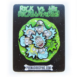 Rick And Morty Spinning Pin