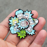 Rick And Morty Spinning Pin