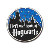 I Left My Heart At Hogwarts Hard Enamel Glitter Pin