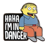 I'm In Danger Ralph Wiggum Hard Enamel Pin