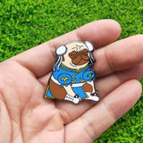 Pug Li Street Fighter Hard Enamel Pin