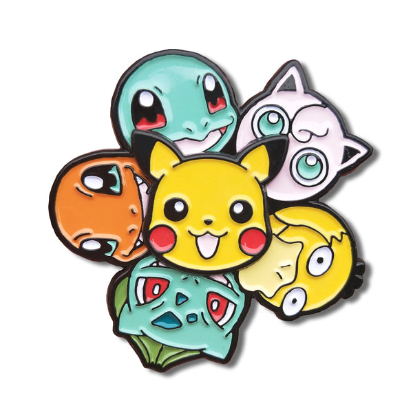 Pokemon Spinning Enamel Pin