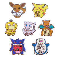 PokeMood Hard Enamel Pin Set
