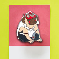 Princess Pugnonoke Hard Enamel Pin