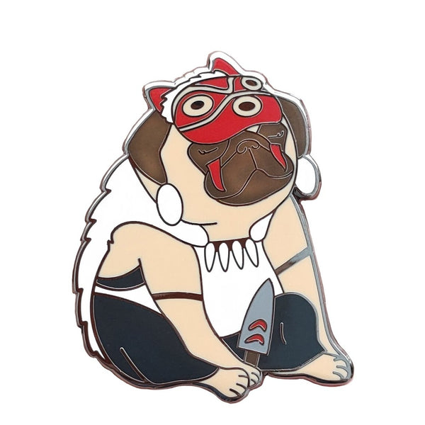 Princess Pugnonoke Hard Enamel Pin