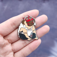 Princess Pugnonoke Hard Enamel Pin