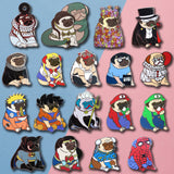 Pop Culture Pug Pin Pack