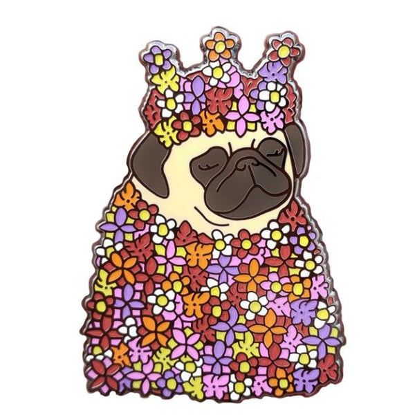 Pugsommar May Queen Hard Enamel Pin