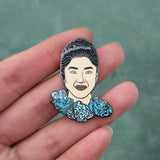 Crazy Rich Asians Rachel Hard Enamel Pin