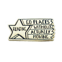 Reading Star Enamel Pin