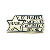 Reading Star Enamel Pin