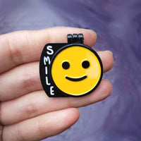 SMILE Double Layer Enamel Pin
