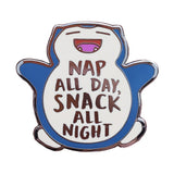 Snorlax PokeMood Hard Enamel Pin